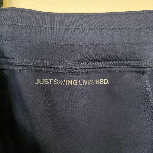 FIGS Technical Collection Scrub Pants Women’s Small Navy Jogger Stretch - Picture 12 of 12